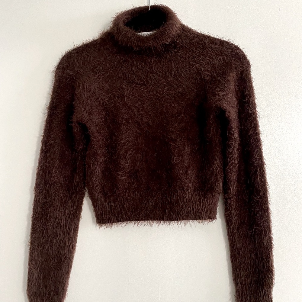Naked Wardrobe Get Fuzzed Sweater